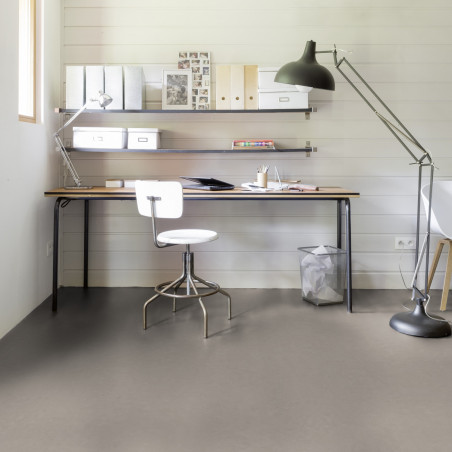Sol Vinyle/PVC - 4m - béton gris taupe LEONE POWDER - Primetex par Gerflor