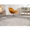 Sol Vinyle/PVC - 2m - parquet beige cérusé CHALET 646D - Optima Phonitec par Beauflor
