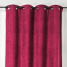 Prêt-à-Poser rideau isolant - 140cmx260cm - uni rouge carmin ALASKA par Linder