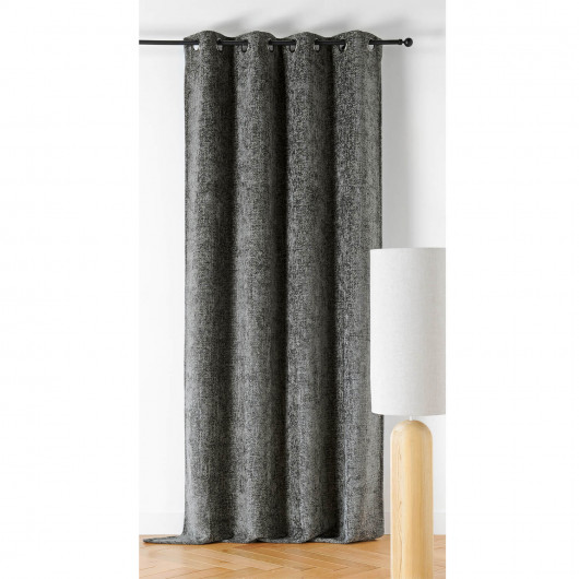 Prêt-à-Poser rideau - 135cmx250cm - gris anthracite ASPEN par Linder