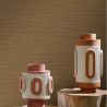 Papier peint vinyle sur intissé uni marron etMALLACA - Aventura par Casamance - 74640508