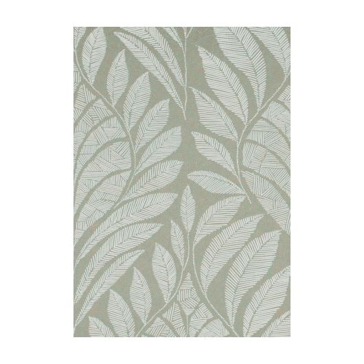 Papier peint intissé végétal vert sauge et or GUSTAV - Printemps Viennois par Casamance - 74770202