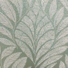 Papier peint intissé végétal vert sauge et or GUSTAV - Printemps Viennois par Casamance - 74770202