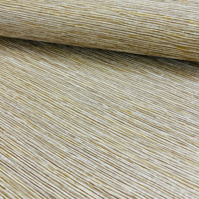 Papier peint vinyle sur intissé uni marron  MALLACA - Aventura par Casamance - 74640508