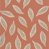 Papier peint intissé végétal terracotta et or GABON - Odyssée par Caselio - 101443339