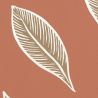 Papier peint intissé végétal terracotta et or GABON - Odyssée par Caselio - 101443339