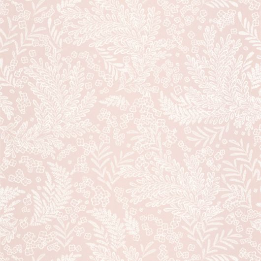 Papier peint vinyle sur intissé floral blanc etSEPTEMBER - Flower Power par Caselio - 101894040