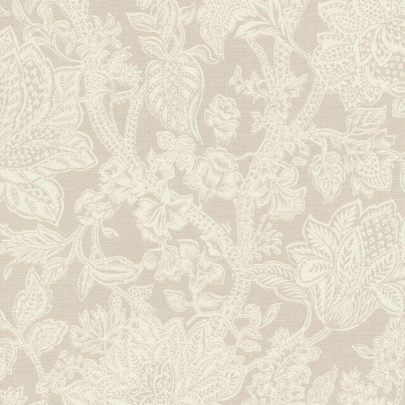 Papier peint intissé végétal beige FLORENTINE - Sélection par Rasch - 791525