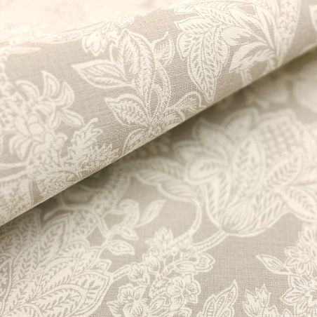 Papier peint intissé végétal beige FLORENTINE - Sélection par Rasch - 791525