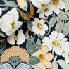 Papier peint intissé floral bleu et vert ROMANTIC FLOWERS - Sélection par Rasch - 581904