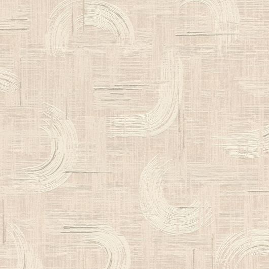Papier peint intissé géométrique beige GRAPHIC CURVES - Sélection par Rasch - 429046