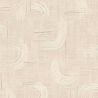 Papier peint intissé géométrique beige GRAPHIC CURVES - Sélection par Rasch - 429046