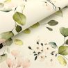 Papier peint intissé floral roseet vert FLEURS BUCOLIQUES - Sélection par Rasch - 582215