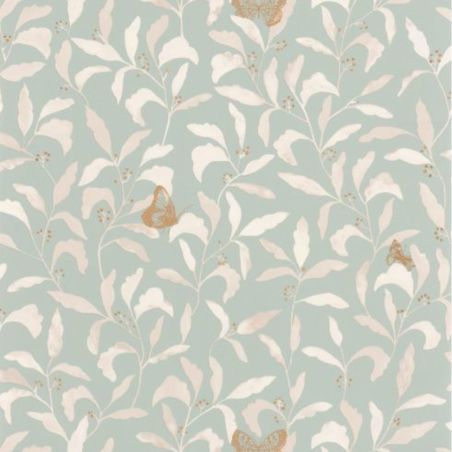 Papier peint vinyle sur intissé végétal beige et or SWEET- Green Life par Caselio - 101717026