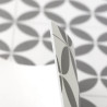 Sol Vinyle/PVC - 2m - carrelage origami blanc et gris MAGALI T91 - Essential Bingo par IVC