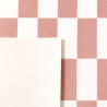 Sol Vinyle/PVC - 2m - carrelage vieux rose et blanc TARIFA 514 - Essential Primo par IVC