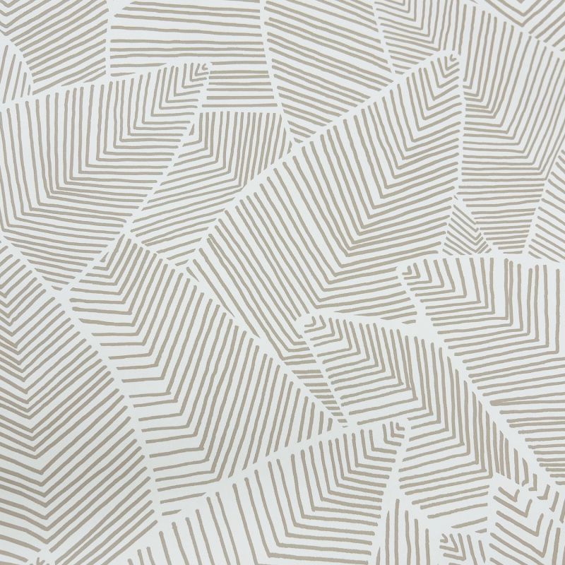 Papier peint vinyle sur intissé végétal marron LEAF - Basiques par Ugepa - 101372325