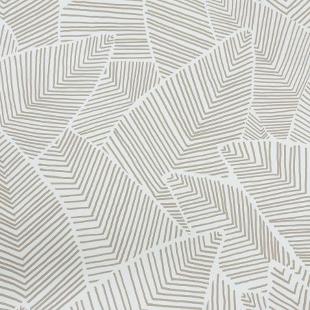 Papier peint vinyle sur intissé végétal marron LEAF - Basiques par Ugepa - 101372325