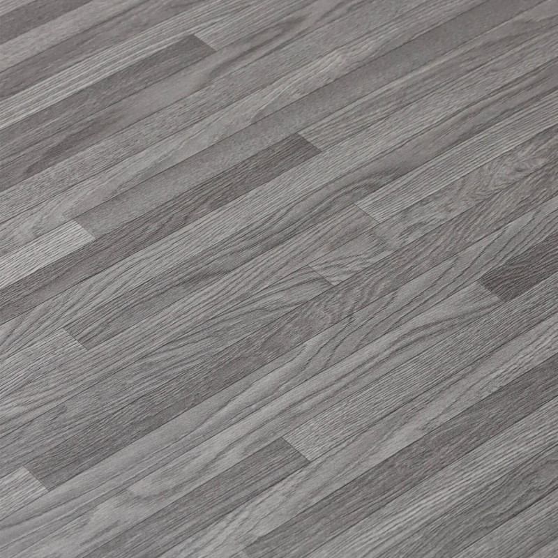 Sol Vinyle/PVC - 3m - parquet gris anthracite - FELICE 598 - Essential Bingo par IVC