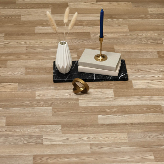 Sol Vinyle/PVC - 4m - parquet chêne naturel - CAMBADOS 534 - Essential Primo par IVC