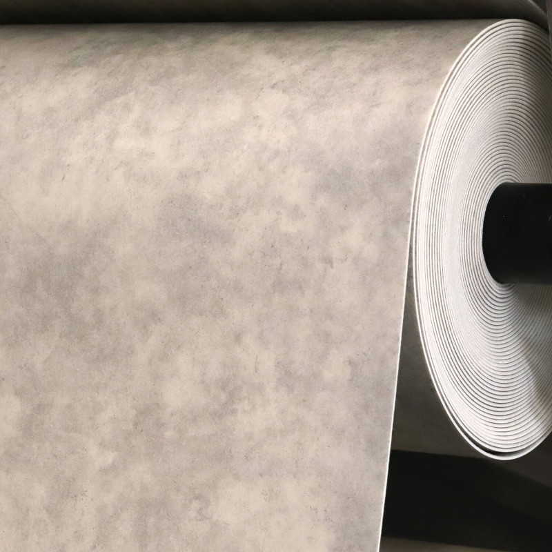 Sol Vinyle/PVC - 4m - béton gris moyen - BARI 591 - Prestige Texmark Signature par IVC
