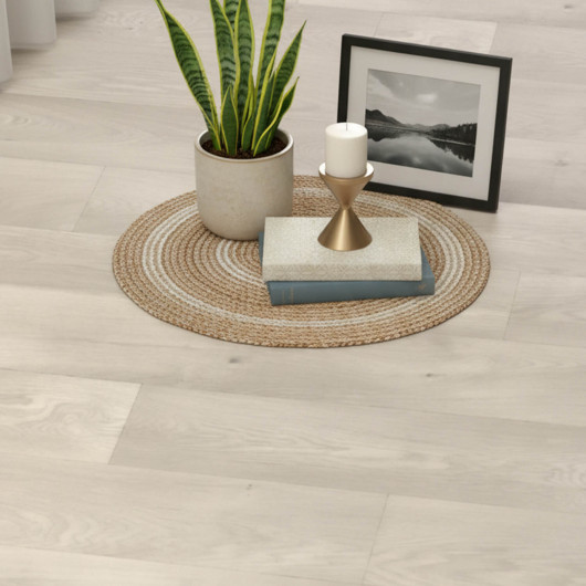 Sol Vinyle/PVC - 4m - parquet chêne blanchi - TORONTO 514 - Prestige Texmark Heritage par IVC
