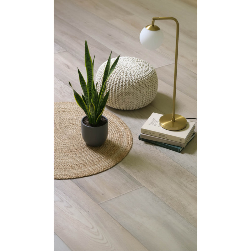 Sol Vinyle/PVC - 2m - parquet chêne blanchi - CARTIER 508 - Essential Bingo par IVC