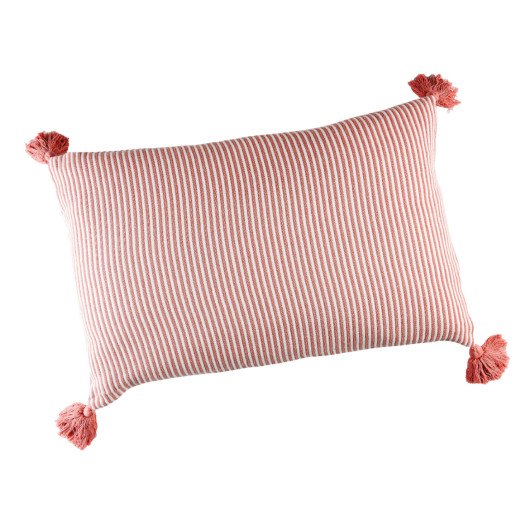 Coussin contemporain terracotta  - 40x60cm - FAROS par Linder