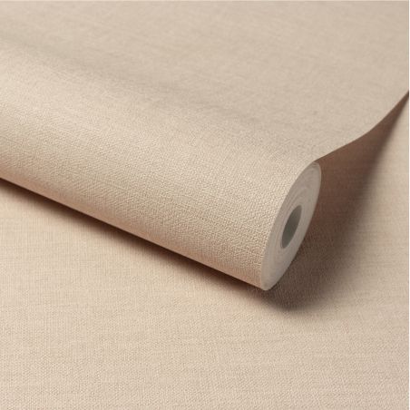 Papier peint vinyle sur intissé uni roseSTRUCTURED WALLS - Grandeco Walls par Grandeco - a84922