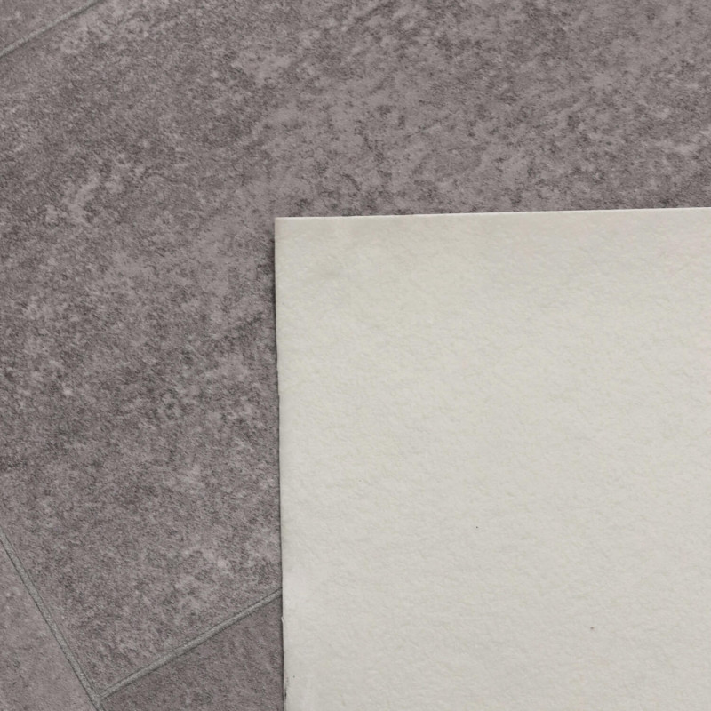 Sol Vinyle/PVC - 3m - carrelage gris BALBAO 592 - Essential Start par IVC