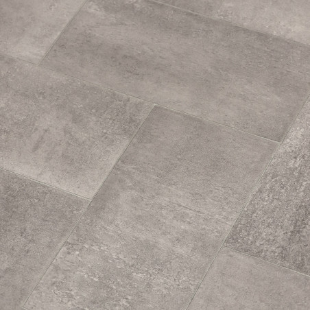 Sol Vinyle/PVC - 3m - carrelage gris BALBAO 592 - Essential Start par IVC