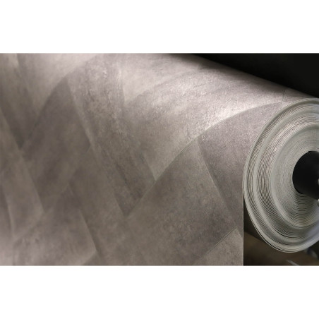Sol Vinyle/PVC - 3m - carrelage gris BALBAO 592 - Essential Start par IVC