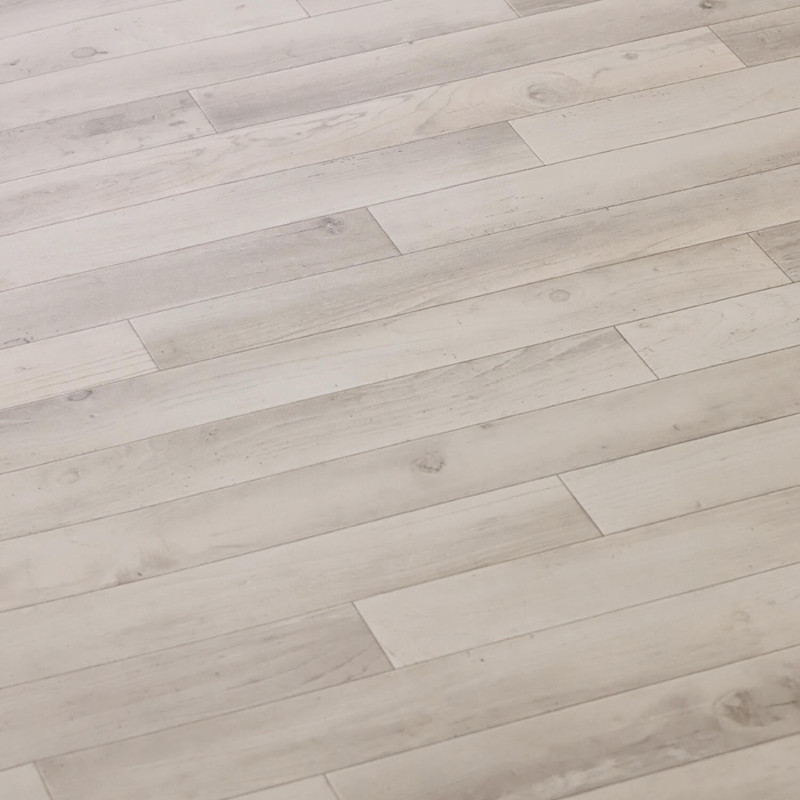 Sol Vinyle/PVC - 4m - parquet chêne blanchi BASTOGNE 592 - Essential Bingo par IVC