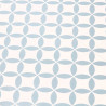 Sol Vinyle/PVC - 2 m - carrelage origami blanc et bleu nordique MAGALI 395 - Bingo Essential par IVC