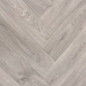 Sol Vinyle/PVC - 4m - parquet chevron chêne gris GIULIANO 582 - Superior Comfitex par IVC
