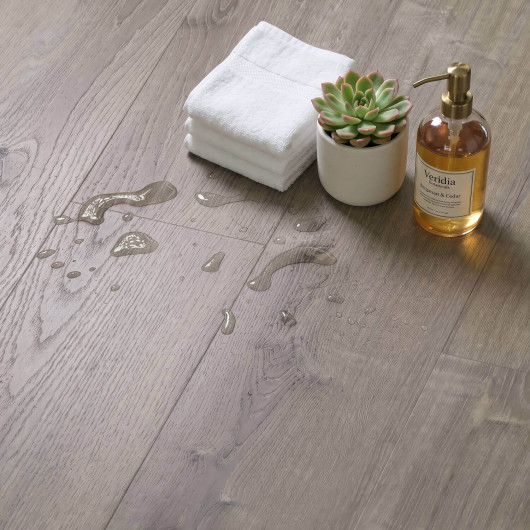 Sol Vinyle/PVC - Lame clipsable - Parquet CHENE ARGENT - Cando par Berry Alloc