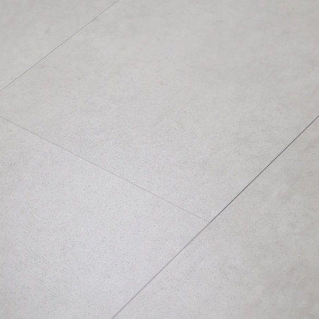Sol Vinyle/PVC - Dalle clipsable - Carrelage effet Béton Gris - Click Deluxe par Cando