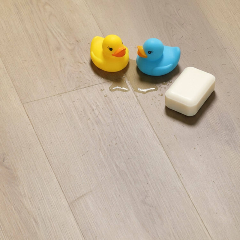 Sol Vinyle/PVC - Lame clipsable - Parquet chêne naturel FLORENCE - Origine par Mildecor