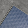 Sol Vinyle/PVC - Dalle clipsable - Carrelage marbré anthracite GRAPHITE - Origine par Mildecor