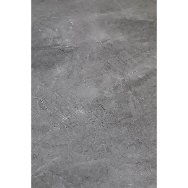 Sol Vinyle/PVC - Dalle clipsable - Carrelage marbré anthracite GRAPHITE - Origine par Mildecor