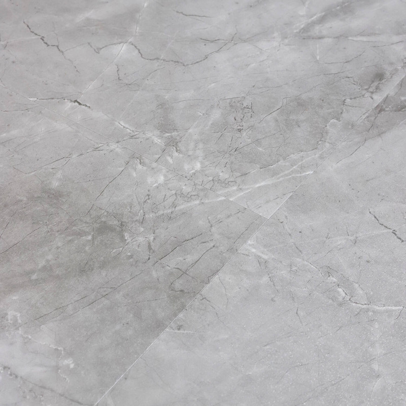 Sol Vinyle/PVC - Dalle clipsable - Carrelage marbré gris BETON - Origine par Mildecor