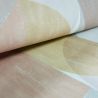 Papier peint vinyle sur intissé géométrique jaune, ocre et rose ZEBRA - Séjours et Chambres par Lutèce - 11220103