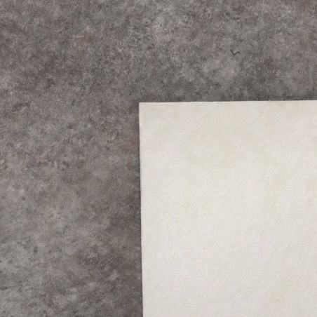Sol Vinyle/PVC - 4m - uni béton taupe foncé - MIDAS 976M - Optima Tex-style par Beauflor