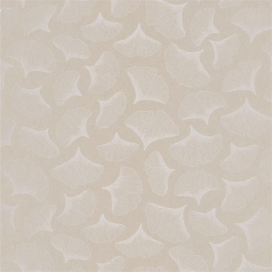 Papier peint intissé végétal beige  GINGKO - Select VI par Casamance - 73970121