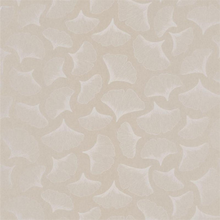 Papier peint intissé végétal beige  GINGKO - Select VI par Casamance - 73970121