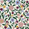 Papier peint intissé floral rose et prune CAPUCINE - Happy Kids Club par Caselio - 107630426