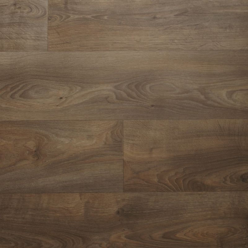 Sol Vinyle/PVC - 4m - parquet chêne foncé CALAIS 596 Essential par IVC