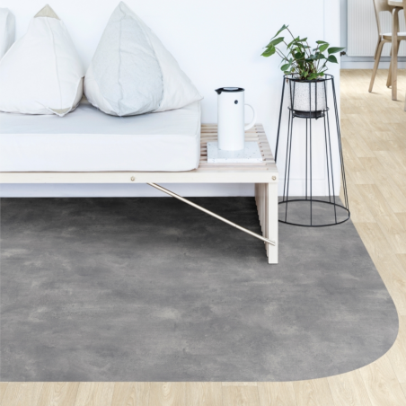 Sol Vinyle/PVC - 4m - béton gris STYX 593 - Prestige Texmark par IVC