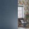 Papier peint vinyle sur intissé uni bleu marineUNI LIN - Country Charme par Rasch - 452082