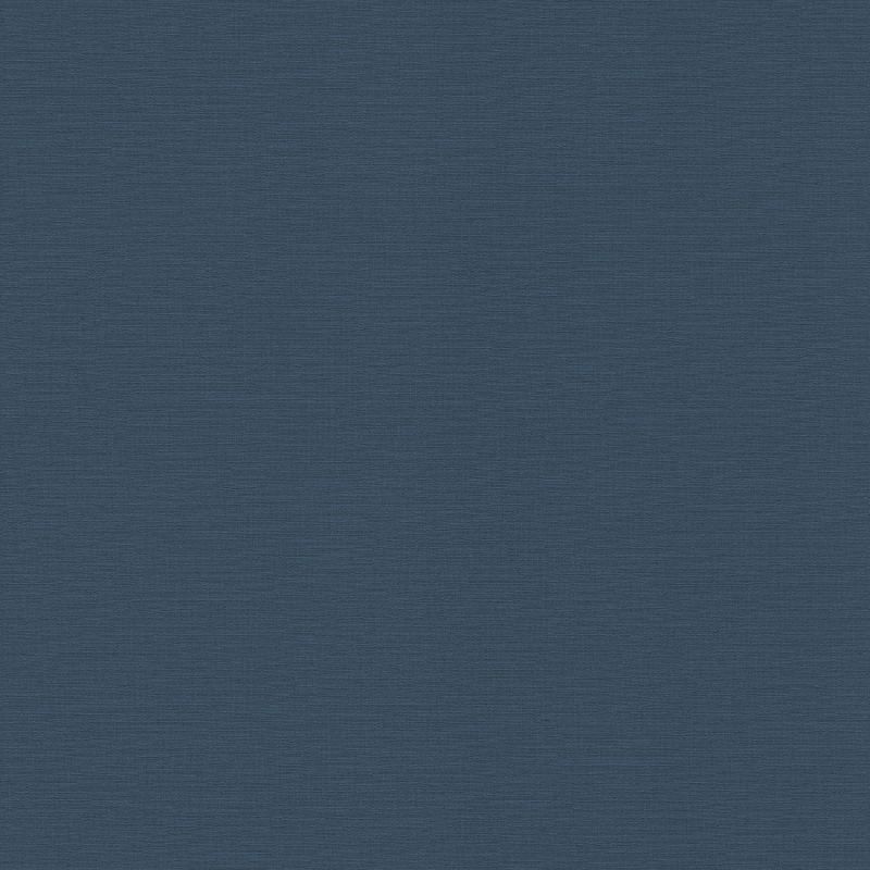 Papier peint vinyle sur intissé uni bleu marineUNI LIN - Country Charme par Rasch - 452082